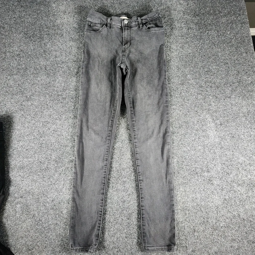 Lot 3 Levi's Jeans 1 720‎ & 2 710 Skinny Fit Women's Size 26/27 Black Gray